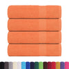 Vidaxl Badetücher 4 ST 100x150 cm 360 g m² 100% Baumwollorange