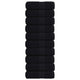 Vidaxl Seifenwisch 10 ST 30 x 30 cm 360 g m² 100% Baumwollschwarz