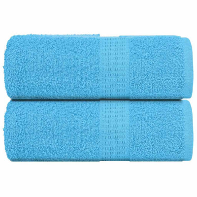 VIDAXL GAST WIPES 2 PCS 30 x 50 cm 360 g m² 100% Baumwolltürkis