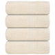 VIDAXL -SOAP -WIPES 4 ST 30 x 30 cm 360 g m² 100% Baumwollcreme -Colored