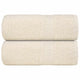 VIDAXL GAST WIPES 2 PCs 30 x 50 cm 360 g m² 100% Baumwollcreme -gelöscht
