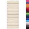 VIDAXL -Handtücher 10 ST 50x100 cm 360 g m² 100% Baumwollcreme -Colored