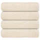 VIDAXL Duschtücher 4 ST 70x140 cm 360 g m² 100% Baumwollcreme