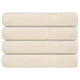 VIDAXL -Handtücher 4 ST 100x200 cm 360 g m² 100% Baumwollcreme -Colored