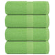 Vidaxl Seifenwisch 4 ST 30 x 30 cm 360 g m² 100% Baumwollapfelgrün
