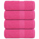 Vidaxl Seifenwisch 4 ST 30 x 30 cm 360 g m² 100% Baumwollrosa