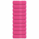 Vidaxl Seifenwisch 10 ST 30 x 30 cm 360 g m² 100% Baumwollrosa