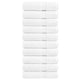 Vidaxl -Handtücher Solund 10 ST 600 g m² 50 x 100 cm Wiit