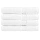 Vidaxl -Handtücher Solund 4 PCs 600 g m² 100x200 cm Weiß