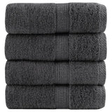 Vidaxl Gäste Wipes Solund 4st 600 g m² 30 x 30 cm Anthrazit -gelöscht - afbeelding 2