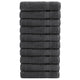Vidaxl Badetücher Solund 10 Stk 600 g m² 70 x 140 cm Anthrazit