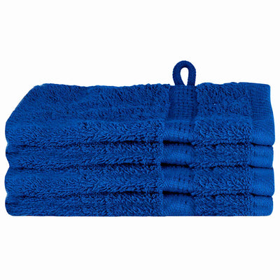 VidaXL Gästehandtuch einfarbig blau 550 g/qm