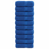 Vidaxl Gäste Wipes Solund 10 ST 600 g m² 30 x 30 cm Blau