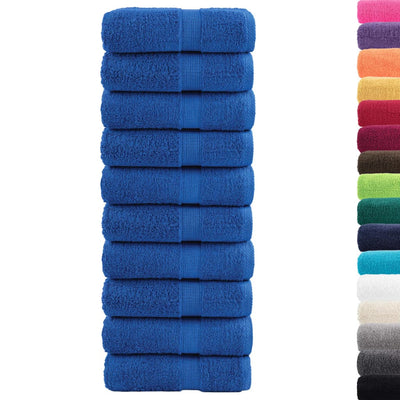 Vidaxl Gäste Wipes Solund 10 ST 600 g m² 30 x 30 cm Blau