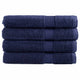 Vidaxl -Handtücher Solund 4 Stk 600 g m² 100x200 cm Marineblau