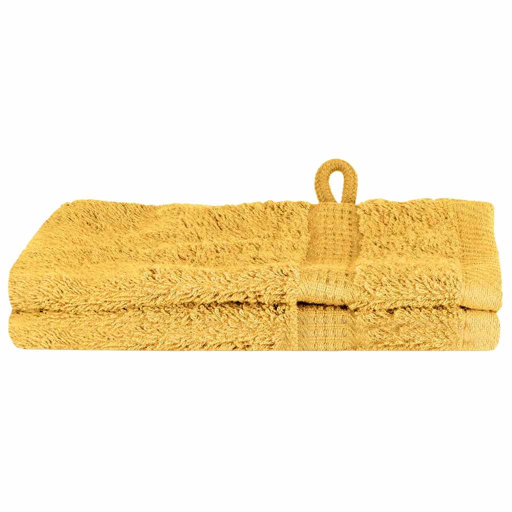 VidaXL Gästehandtuch Gold 550 g/m²