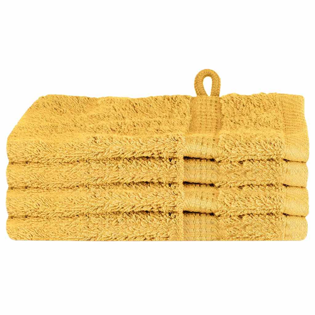 VidaXL Gästehandtuch Gold 550 g/m²