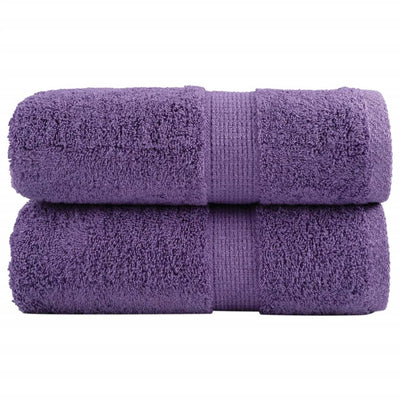 Vidaxl Gäste Wipes Solund 2 PCs 600 g m² 30 x 30 cm lila lila