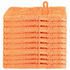 VidaXL Gästehandtuch einfarbig orange 550 g/m²