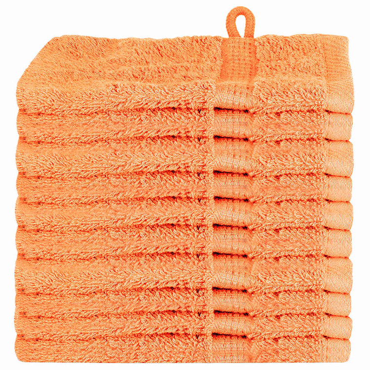 VidaXL Gästehandtuch einfarbig orange 550 g/m²