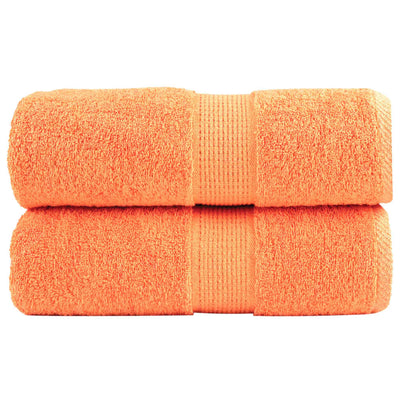 Vidaxl Gäste Wipes Solund 2 PCs 600 g m² 30 x 30 cm Orange