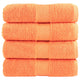 Vidaxl Gäste Wipes Solund 4 ST 600 g m² 30 x 30 cm Orange