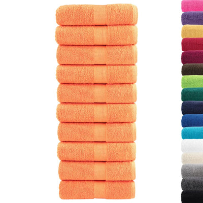 Vidaxl Gäste Wipes Solund 10 ST 600 g m² 30 x 50 cm Orange
