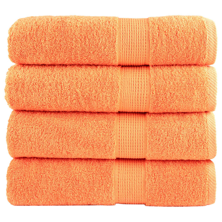 Vidaxx Handtücher Solund 4 Stück 600 g m² 50x100 cm orange