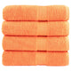 Vidaxx Handtücher Solund 4 Stück 600 g m² 50x100 cm orange