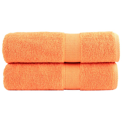 VidaXL Badetücher Solund 2 Stk. 600 g m² 70x140 cm Orange