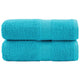 Vidaxl Gäste Wipes Solund 2 PCs 600 g m² 30x50 cm Türkis