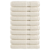 Vidaxl Sauna -Tücher Solund 10 Stcs 600 g m² 80x200 cm Creme -Colored - afbeelding 2