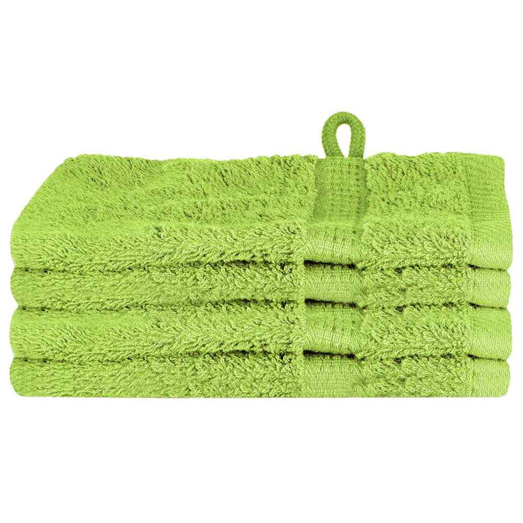 Vidaxxl Gästehandtuch einfarbig grün 550 g/qm
