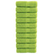 Vidaxl Gäste Wipes Solund 10 PCs 600 g m² 30 x 30 cm Apple Green