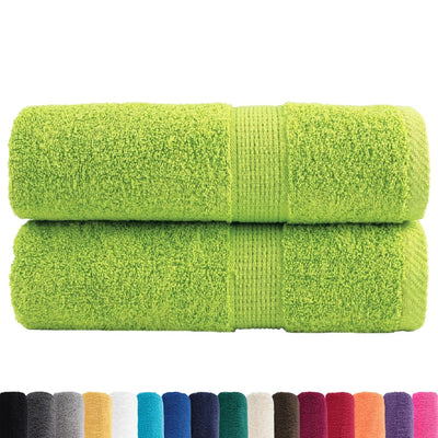 Vidaxl Gäste Wipes Solund 2 PCs 600 g m² 30x50 cm Apple Green