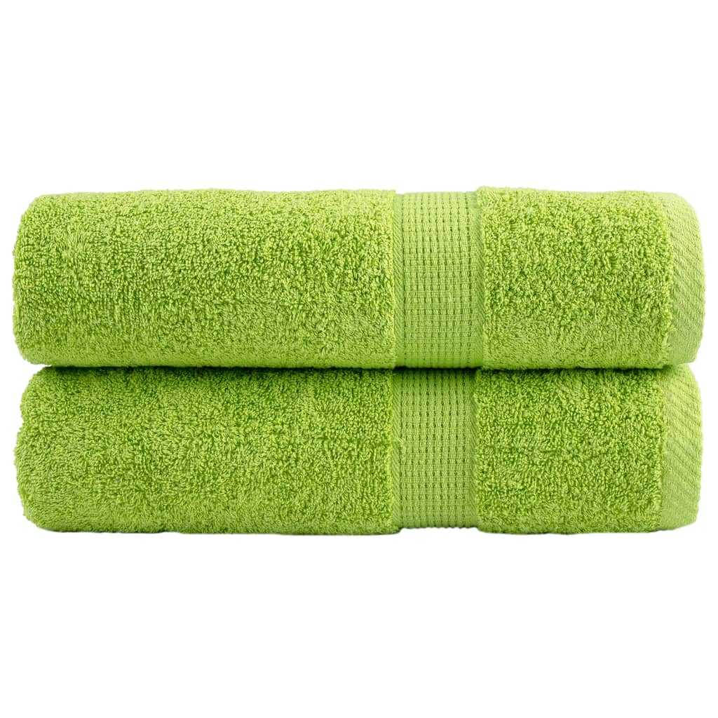 Vidaxl Badetücher Solund 2 PCs 600 g m² 100x150 cm