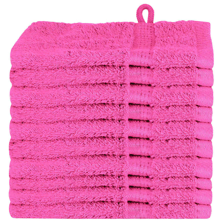 VidaXL Gästehandtuch einfarbig rosa 550 g/m²