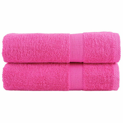 Vidaxx Handtücher Solund 2 Stück 600 g m² 50x100 cm rosa