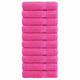 Vidaxl -Handtücher Solund 10 ST 600 g m² 50 x 100 cm rosa