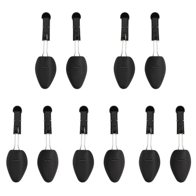 Vidaxl-Schuhspanner 5 Paare EU 35-38 Plastikschwarz