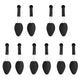 Vidaxl-Schuhspanner 5 Paare EU 35-38 Plastikschwarz
