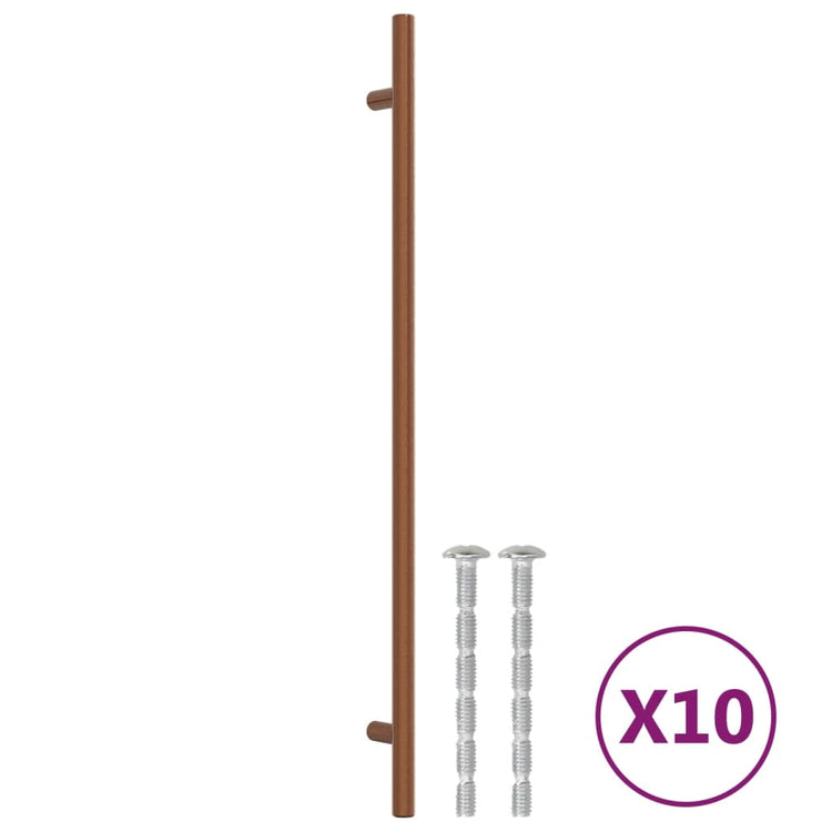 VidaXL Griffe 10 Stück 320 mm Edelstahl bronzefarben