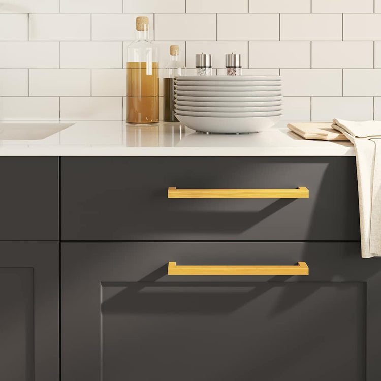 VidaXL Griffe 20 Stück 224 mm Edelstahl goldfarben