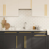 VidaXL Griffe 20 Stück 480 mm Edelstahl goldfarben - afbeelding 3