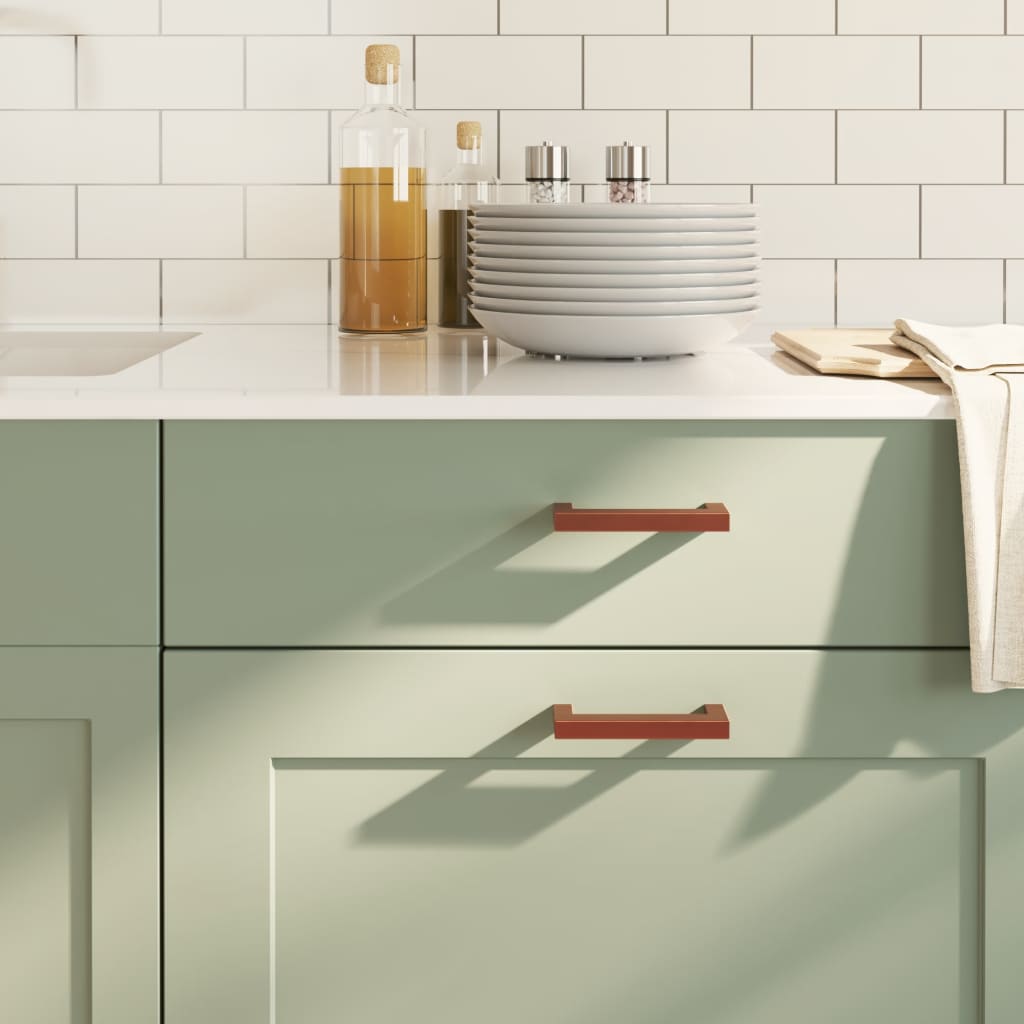 VidaXL Griffe 20 Stück 96 mm Edelstahl bronzefarben