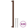 VidaXL Griffe 20 Stück 320 mm Edelstahl bronzefarben