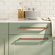 VidaXL Griffe 20 Stück 320 mm Edelstahl bronzefarben