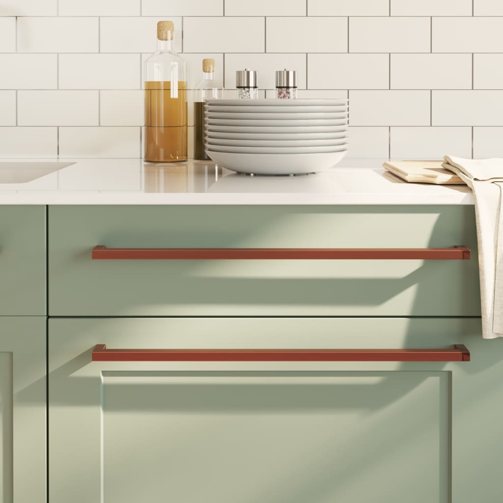 VidaXL Griffe 20 Stück 480 mm Edelstahl bronzefarben