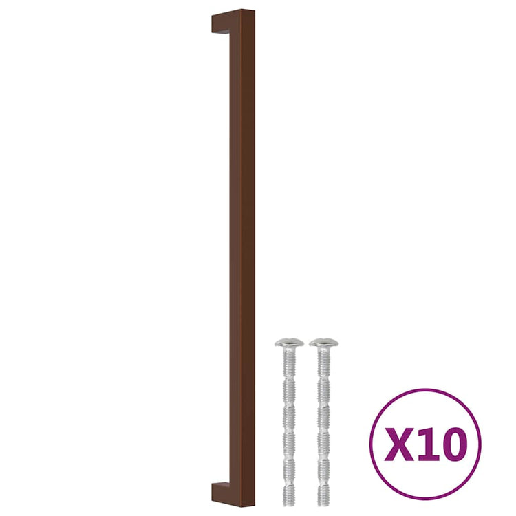 VidaXL Griffe 10 Stück 320 mm Edelstahl bronzefarben