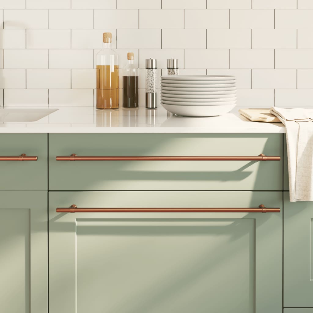 VidaXL Griffe 20 Stück 480 mm Edelstahl bronzefarben